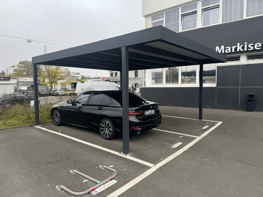 Aluminium Flachdach Carport