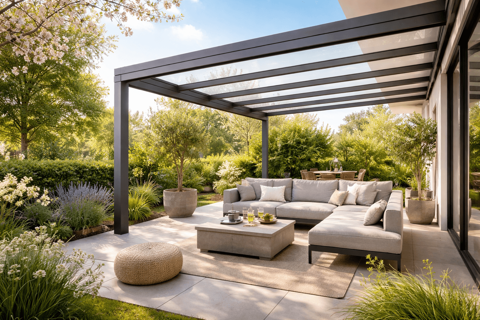 Terrasse fit für Frühling und Sommer 2026: 7 Dinge, die Sie jetzt für mehr Schatten, Komfort und Schutz erledigen sollten